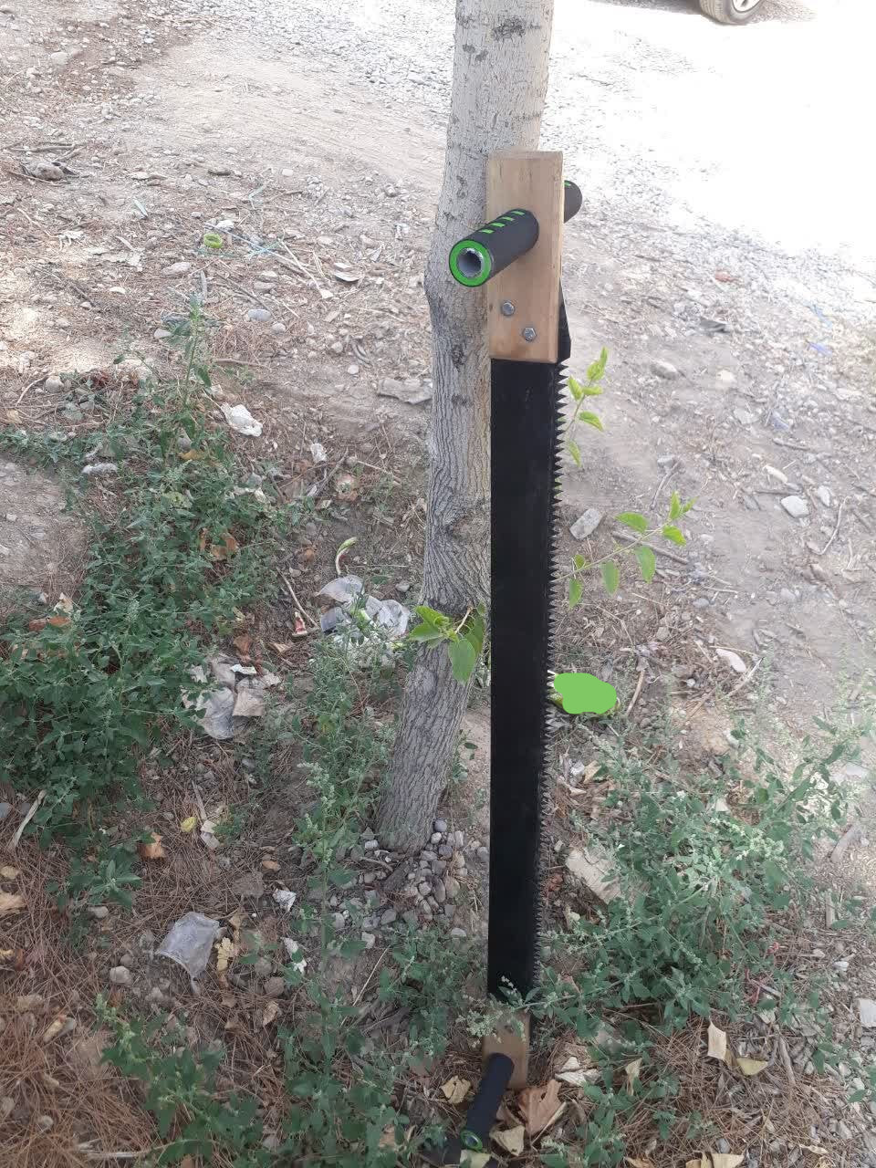 اره باغبانی دوطرفه تیغه 120 سانتی متری
